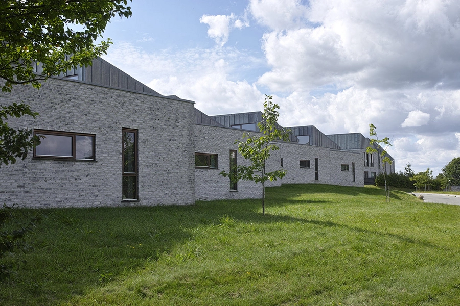 Slotshusene Bebyggelsen i landskabet