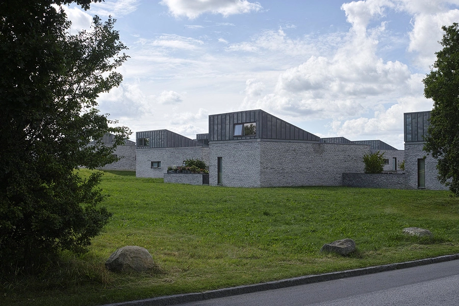 Slotshusene Bebyggelsen i landskabet