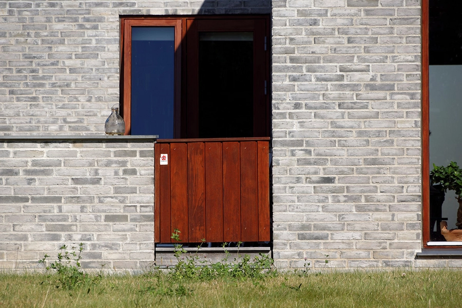 Slotshusene Detalje, facade