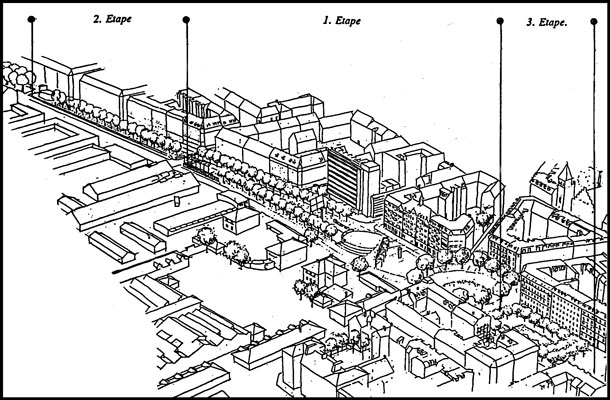 Halmtorvet Etappeindeling