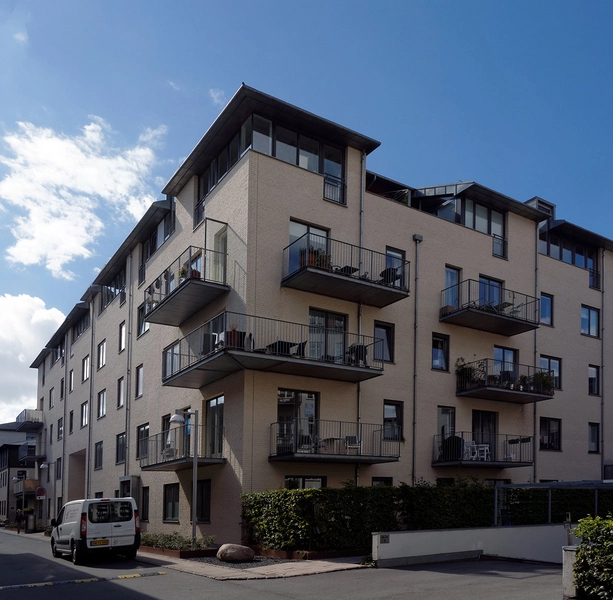 Fasanhaven - Porcelænshaven Facadeudsnit