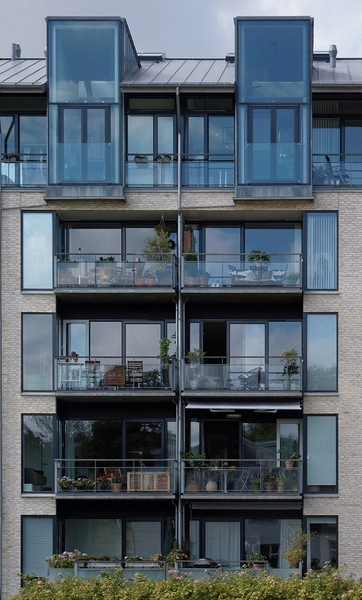 Fajancehaven - Porcelænshaven Karnapper og altaner