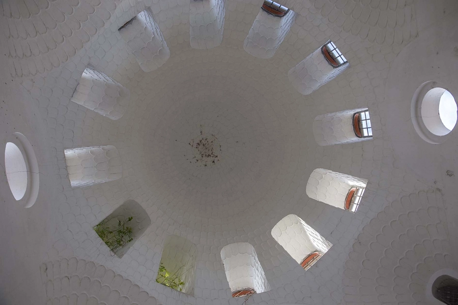 Stjernevejs-projektet - Vestre Kirkegård - Søndre Kapel Kapellets kuppel