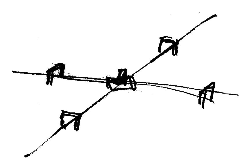 Stjernevejs-projektet - Vestre Kirkegård - Søndre Kapel Plandiagram
