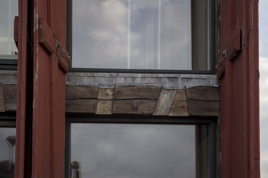 Mærsehuset Detalje, konstruktion