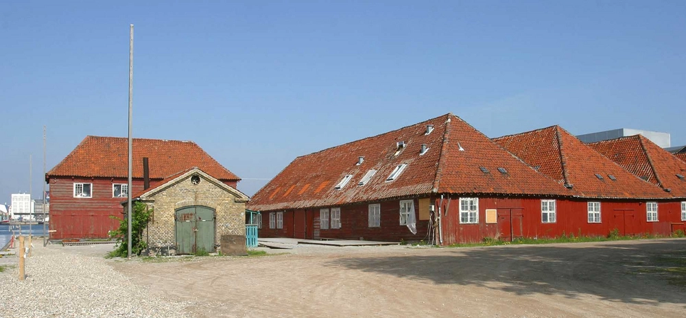 Mærsehuset Østsiden af huset inden renovering