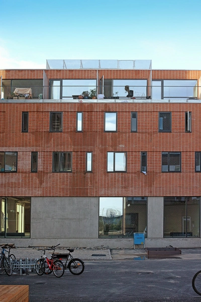 Boliger på Carl Jacobsens Vej 33 Syd-facade