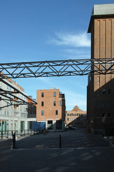 Boliger på Carl Jacobsens Vej 33 Bebyggelsen i kontekst, blik fra vest