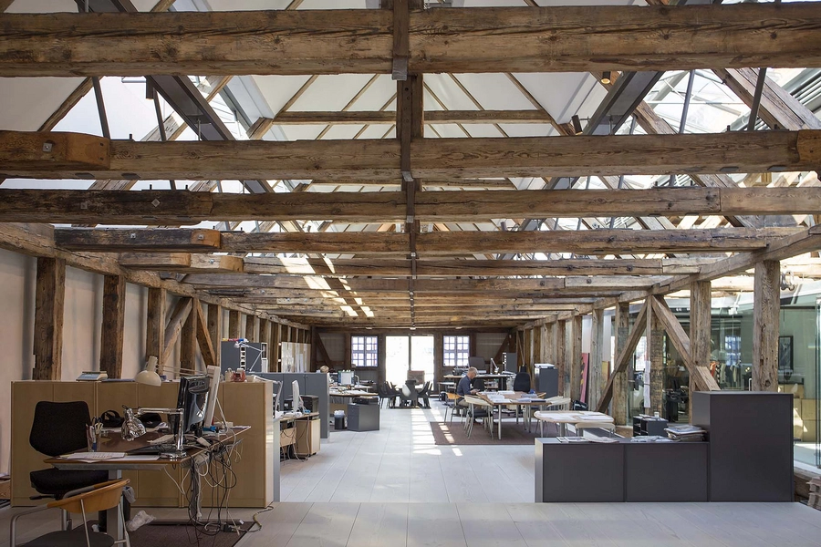 Masteskurene Træstruktur, kontor