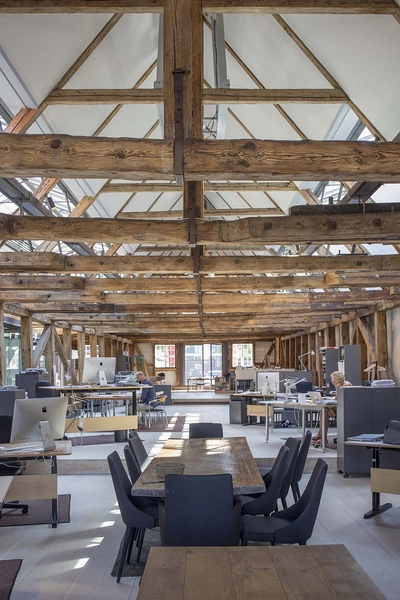 Masteskurene Træstruktur, kontor