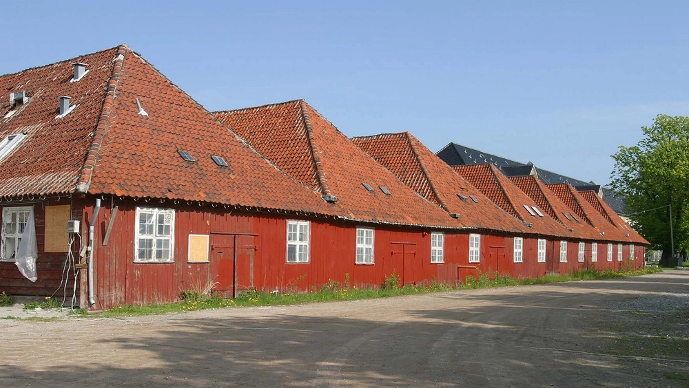 Masteskurene Bygningerne set fra Masteskursvej.