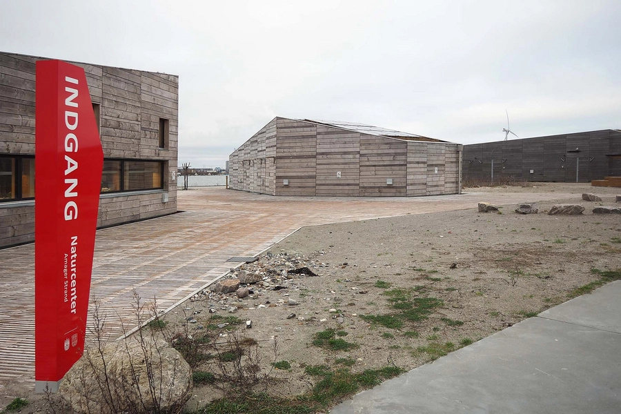 Naturcenter Amager Strand - Den Blå Foreningsby Skiltning