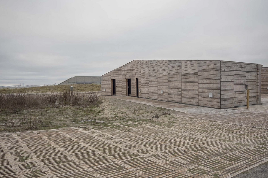 Naturcenter Amager Strand - Den Blå Foreningsby Volumen, sammenhæng med strandstationer
