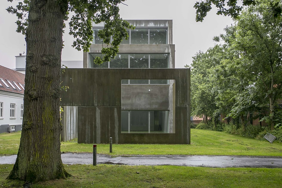 Four Boxes Gallery Krabbesholm Blik fra vest