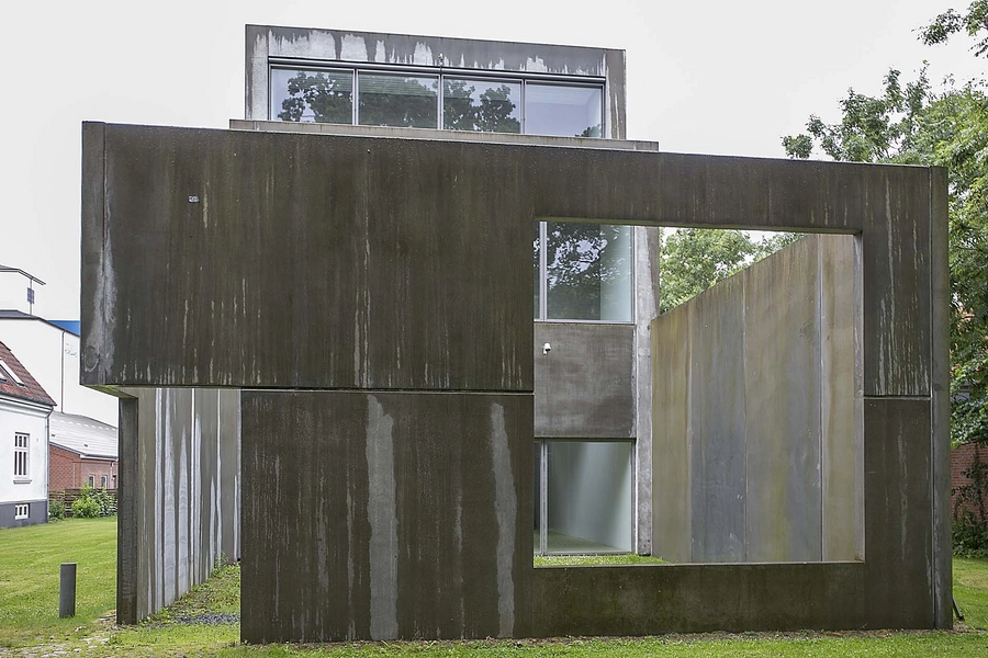 Four Boxes Gallery Krabbesholm Blik fra vest