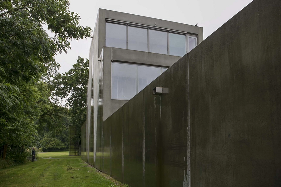 Four Boxes Gallery Krabbesholm Blik fra på sydfacaden fra øst