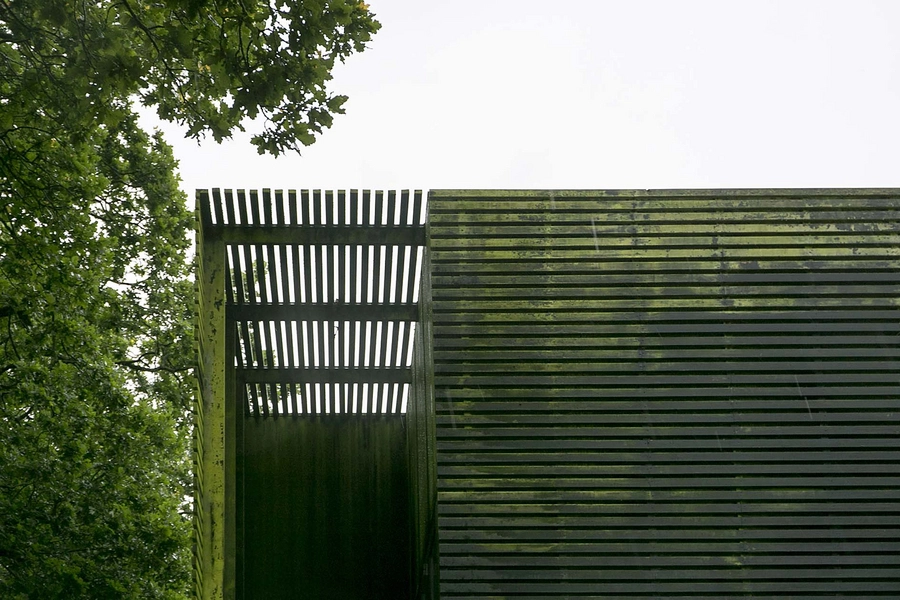 Fælleshus Krabbesholm Træbeklædning