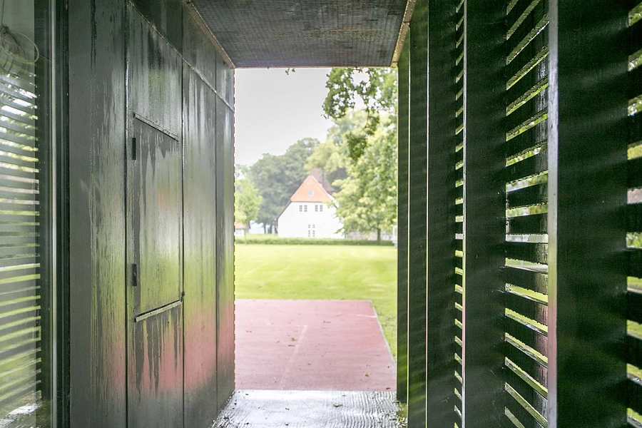 Fælleshus Krabbesholm Overdækket gang