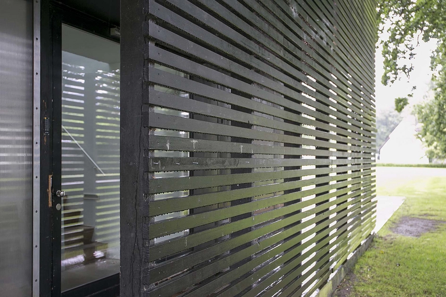 Fælleshus Krabbesholm Facadeudsnit