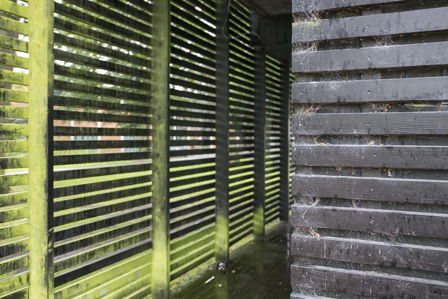 Fælleshus Krabbesholm Træbeklædning