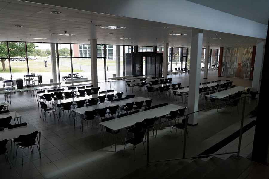 Esbjerg Seminarium - University College Syd Interiør, kantine