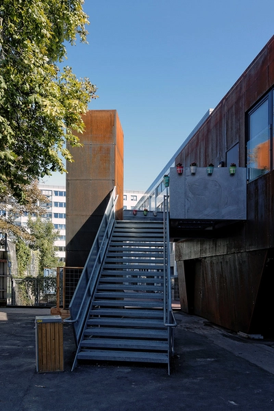 Kildevældsskolen tilbygning Trappe