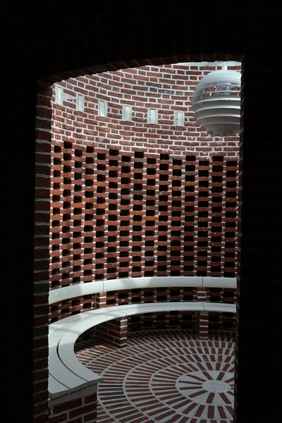 Sædden Kirke Våbenhus, interiør venterum