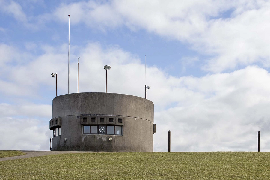 Vidåslusen Slusen set fra vest