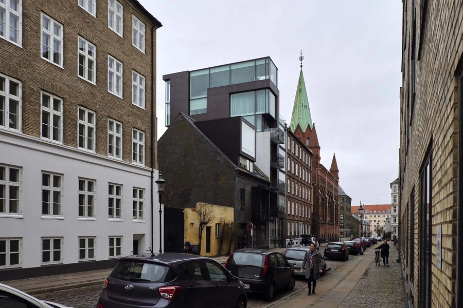 Stokhusgade 4b Infill Huset set langs Stokhusgade