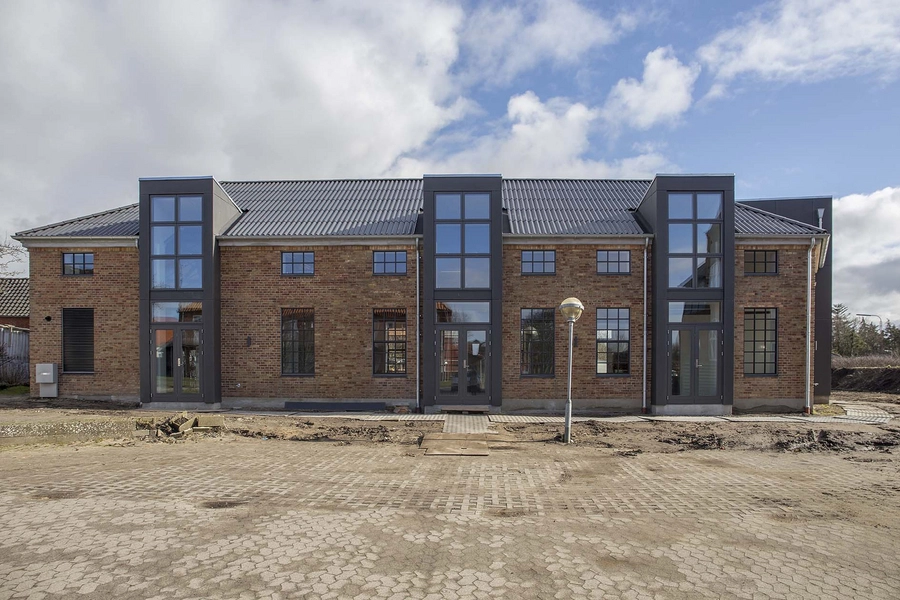 Bonevoksfabrikken Bygningen set fra vest