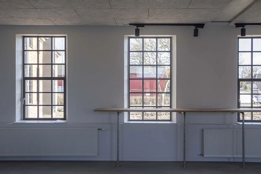 Bonevoksfabrikken Nye vinduer