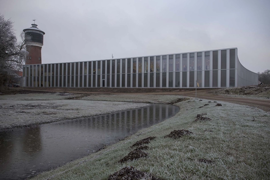 Tønder Rådhus Total, blik fra syd