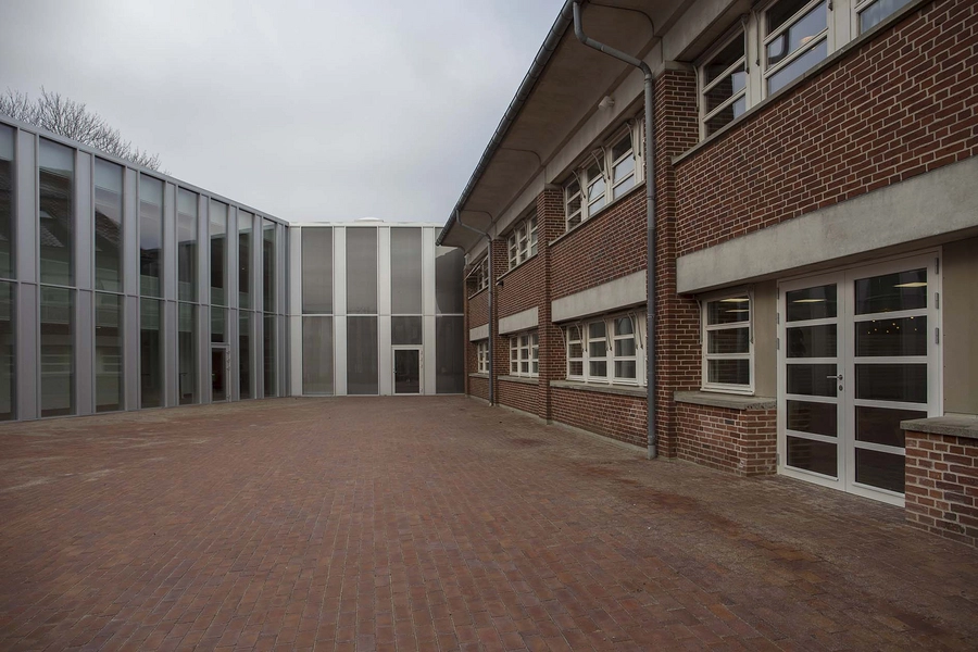 Tønder Rådhus Gårdrum, nyt møder gammelt