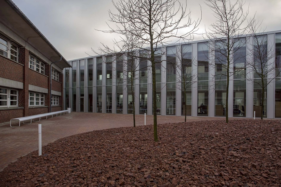 Tønder Rådhus Gårdrum, nyt møder gammelt