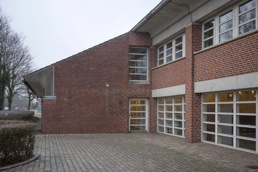 Tønder Rådhus Facadeudnsit nordfacade, blik mod øst