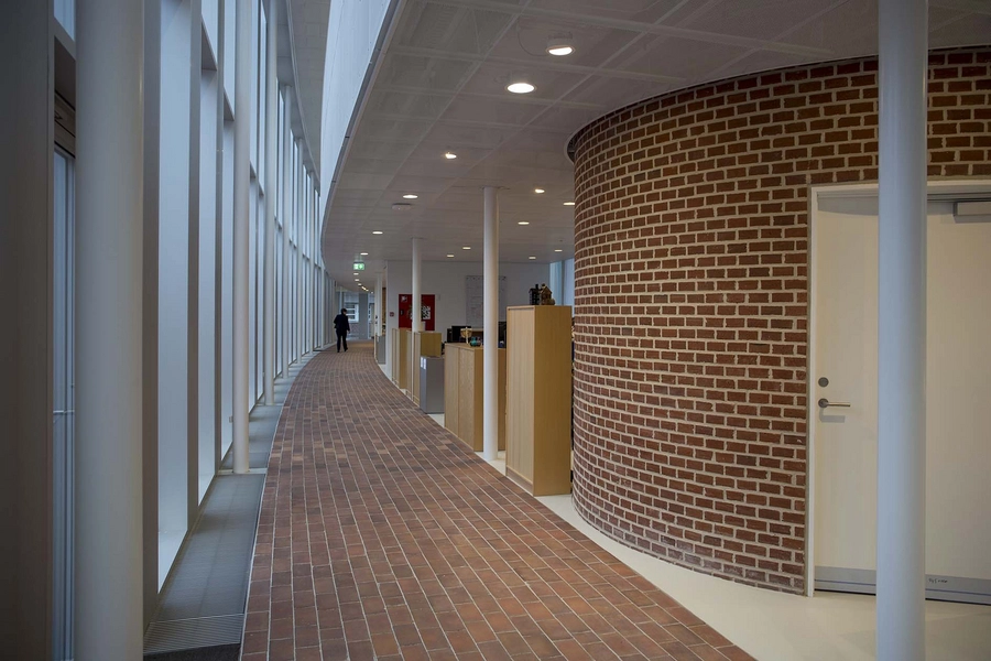 Tønder Rådhus Gangforløb i den nye tilbygning