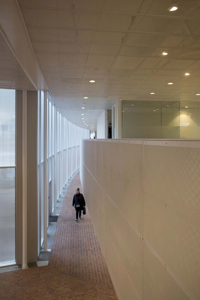 Tønder Rådhus Gangforløb i den nye tilbygning