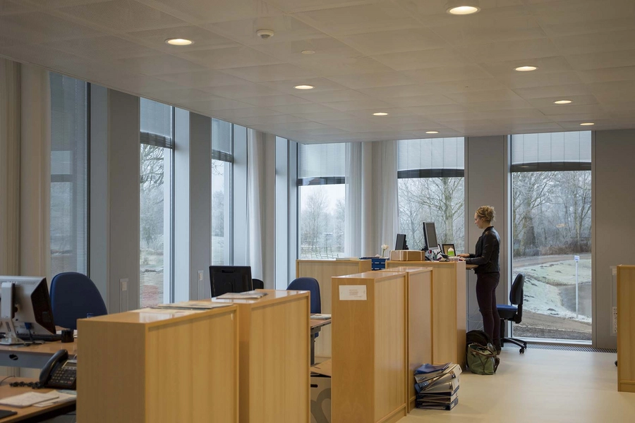 Tønder Rådhus Kontorer i den nye del