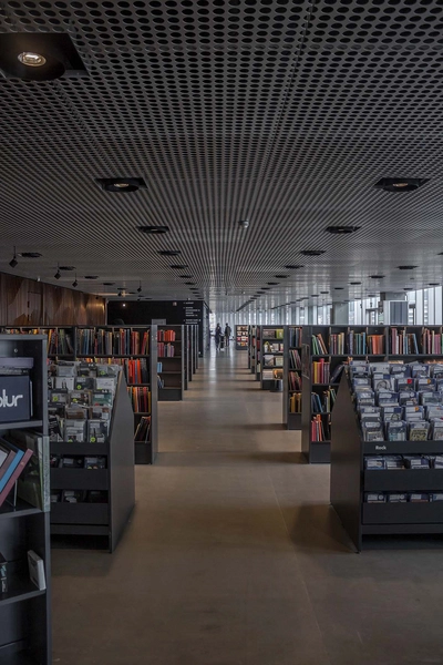 Dokk1 Gangforløb, biblioteket