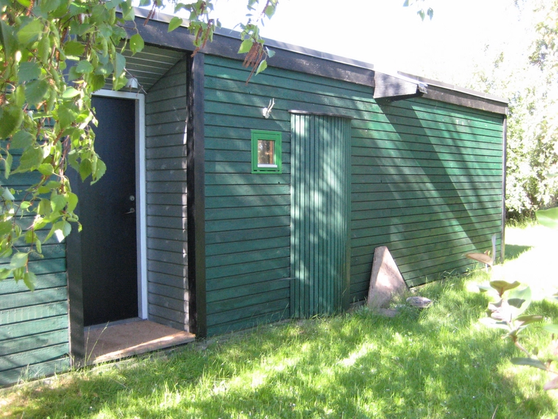Sommerhus på Lolland Sommerhus på Lolland indgang nordfacade