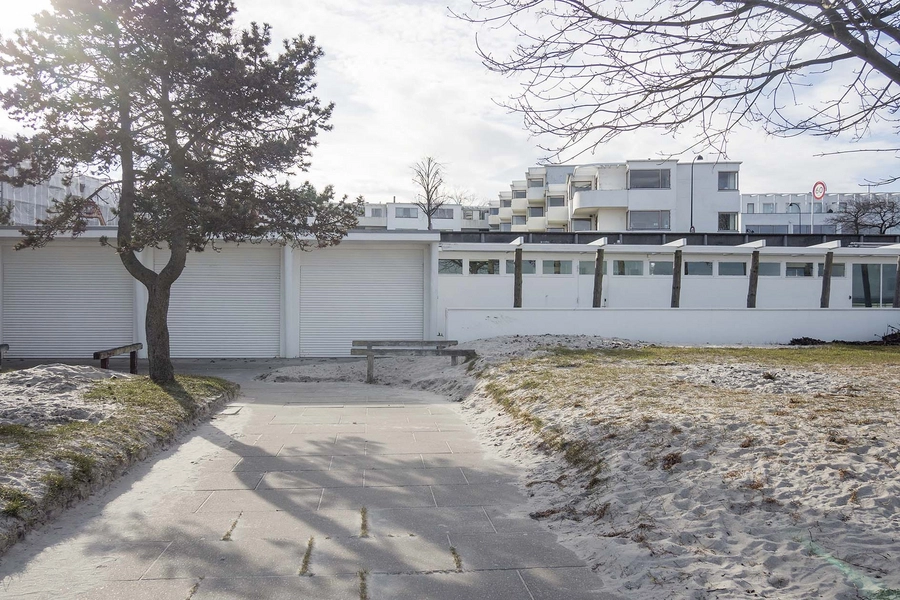 Ny Bellevue Strandbad Toilet og klubhus