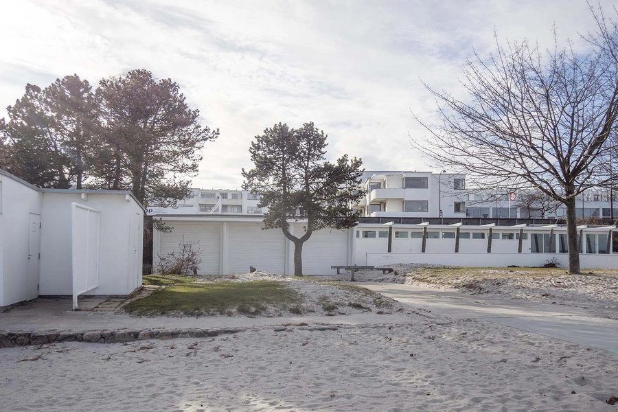 Ny Bellevue Strandbad Toilet og klubhus