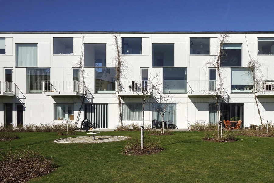 Linkøpingvej boligbebyggelse Facadeudsnit