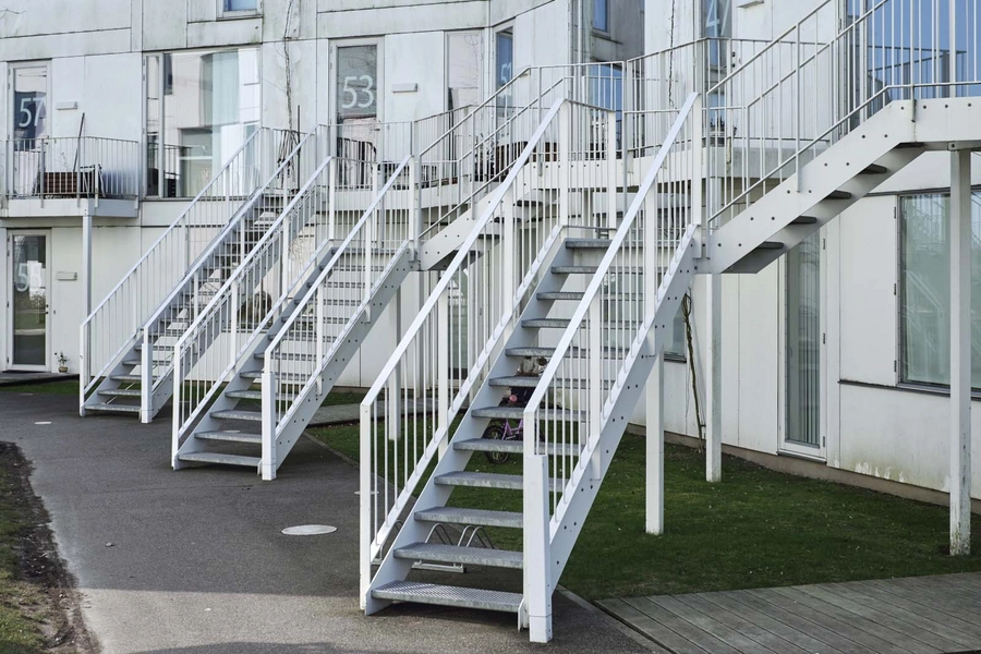 Linkøpingvej boligbebyggelse Trapper