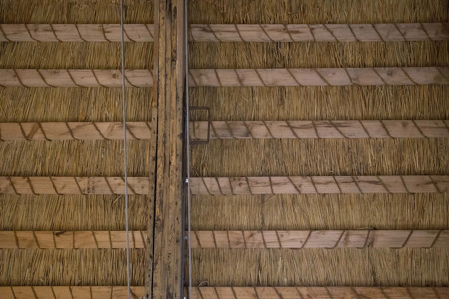 Guldhorn- og Kulturcenter Slotfelt Lade Undertag, tagkonstruktion