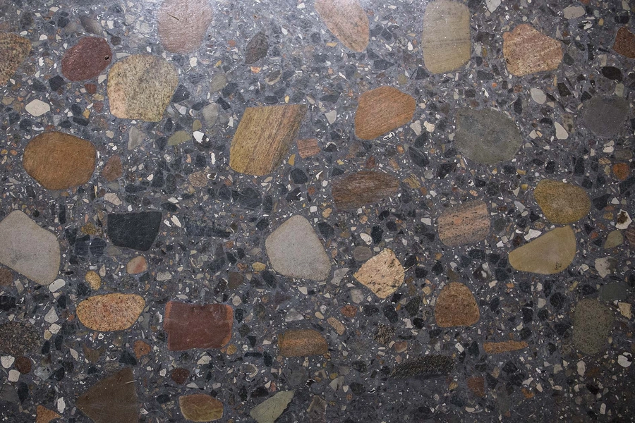 Guldhorn- og Kulturcenter Slotfelt Lade Gulv, terrazzo