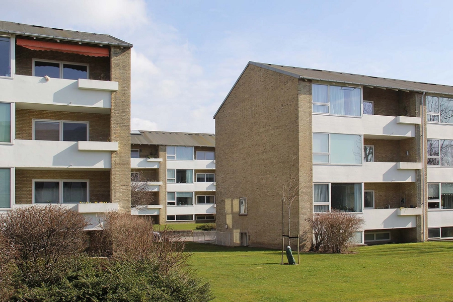 Ibstrupparken II og III Vestfacader