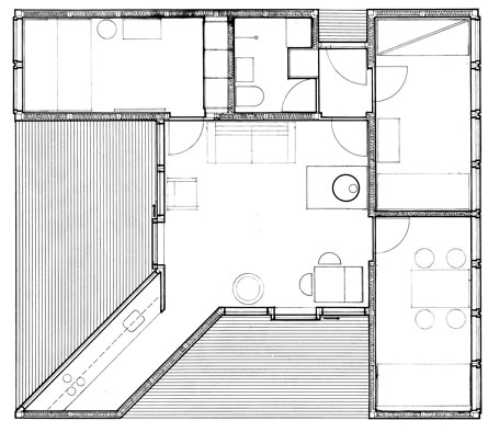 Sommerhus på Lolland Grundplan
