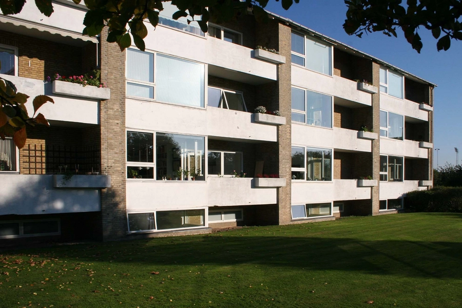 Ibstrupparken II og III Vestfacade