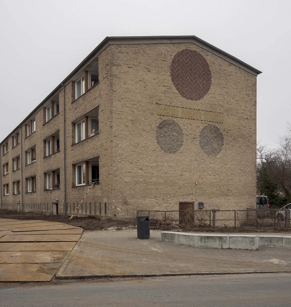 Tingbjerg Gavlmotiv, teglmønster